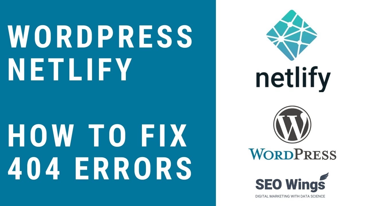 WordPress on Netlify: How to Configure 404 Page