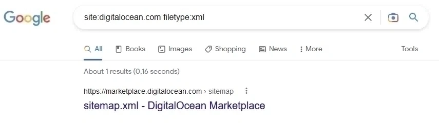 How to Find Sitemap Using Google operators